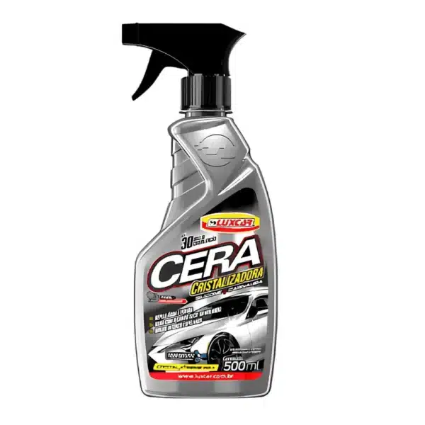 Cera cristalizadora para carros, 500ml.