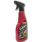 Spray de cera dupla brilho para carro.