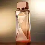 Frasco de perfume com design elegante e sofisticado