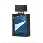 Frasco de perfume Natura Essencial Oud em azul.