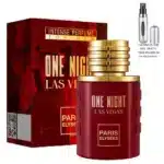 One Night Las Vegas Paris Elysees EDT Masculino 100ML + Atomizador 5ML - Perfume Elegante e Marcante - Imagem 4
