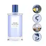 Frasco de perfume David Beckham Classic Blue.