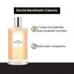 Frasco de perfume David Beckham Classic