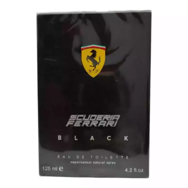 Perfume Scuderia Ferrari Black, 125 ml.