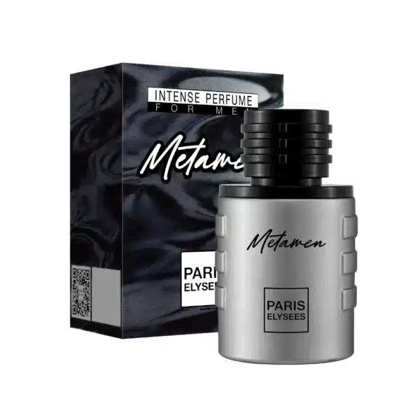 Perfume Masculino Metamen Paris Elysees EDT 100ml + Atomizador 5ml - Elegância e Frescor para Homens