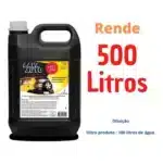 Produto concentrado para limpeza de automóveis