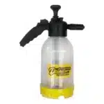 Dispenser de espuma sob pressão para limpeza.