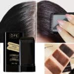 cobertura de cabelo cinza com bastão de tintura rápida e pincel integrado
