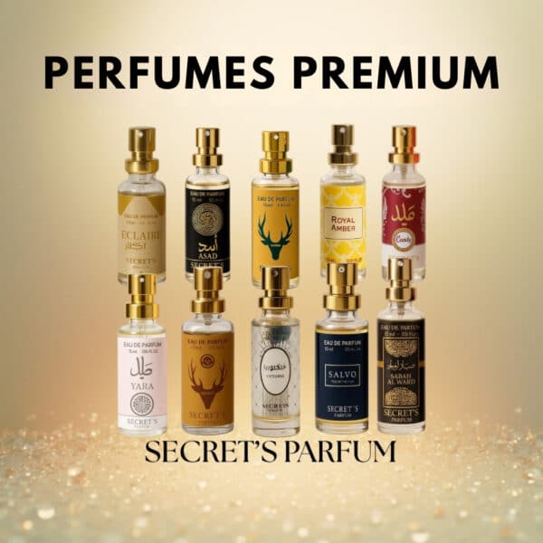 Beleza e Cuidados Pessoais Perfumes Árabes Premium Secret's 15ml frasco elegante