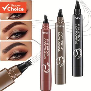 os 10 produtos de beleza mais bem avaliados (e onde comprar com desconto) 8 Beleza e Cuidados Pessoais lápis de sobrancelha 4 pontas à prova d'água com traços naturais