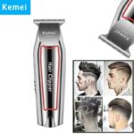 Beleza e Cuidados Pessoais Máquina de Acabamento Kemei KM-032 cortando cabelo e barba profissional recarregável