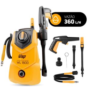 os 8 melhores ferramentas elétricas para casa e oficina em 2026 8 Lavadora de alta pressão Wap WL 1800 sendo usada para lavar carro