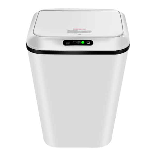 lixeira automática inteligente 16 litros sensor aço escovado
