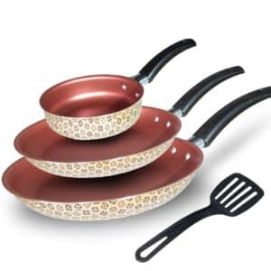 Panelas Jogo De Frigideira Rotoprint Antiaderente 3 Peças na cozinha