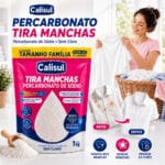 Tira manchas sem cloro BRMAX 1kg pó oxigênio ativo remove manchas café vinho gordura