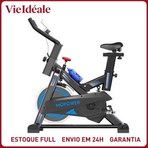 bicicleta ergométrica: qual comprar? top 10 modelos para treinar em casa 8 Bicicleta ergométrica spinning profissional 15kg com display digital e estrutura reforçada