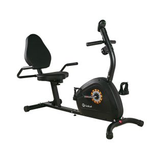 bicicleta ergométrica: qual comprar? top 10 modelos para treinar em casa 9 bicicleta ergométrica magnética horizontal Gallant Elite X em ambiente doméstico
