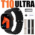2026 relógio t10 ultra smart watch tela 2.2 49mm com bússola para homens