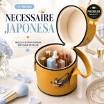 acessorio beleza necessaire feminina premium estilo oriental porta maquiagem