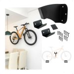 acessorio ciclismo suporte bike parede horizontal reforçado para MTB e Speed