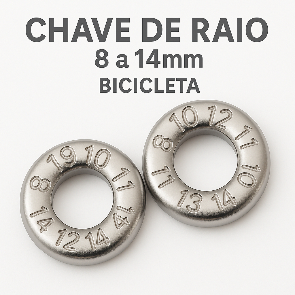 acessorio ciclismo chave de raio bicicleta multitamanhos 8 a 15mm ajuste aro niple