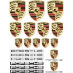 acessorios carro kit 20 adesivos carro esportivo carros de luxo para personalização