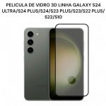 acessorios celular película de vidro 3D para Galaxy S24/S23/S22/S21 FE/S10