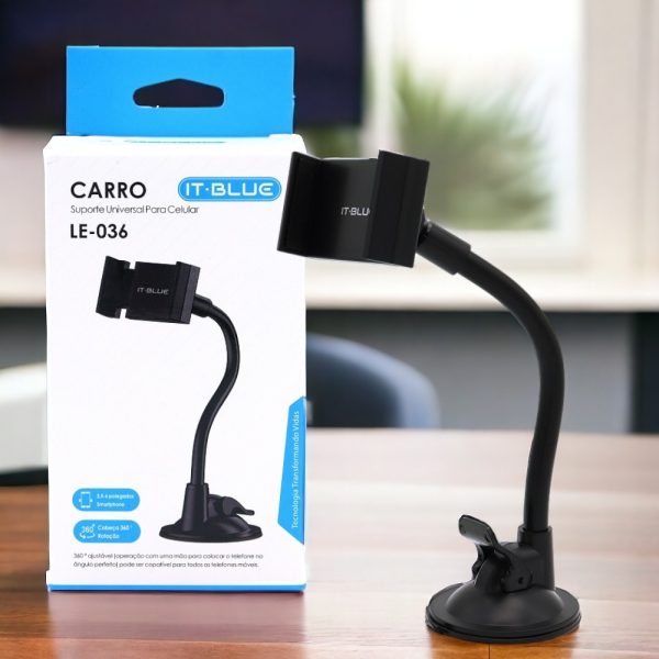acessorios celular suporte veicular universal LE-036 para fixar celular no carro