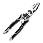 alicate universal titanium descascador crimpador ultra forte com cabo emborrachado