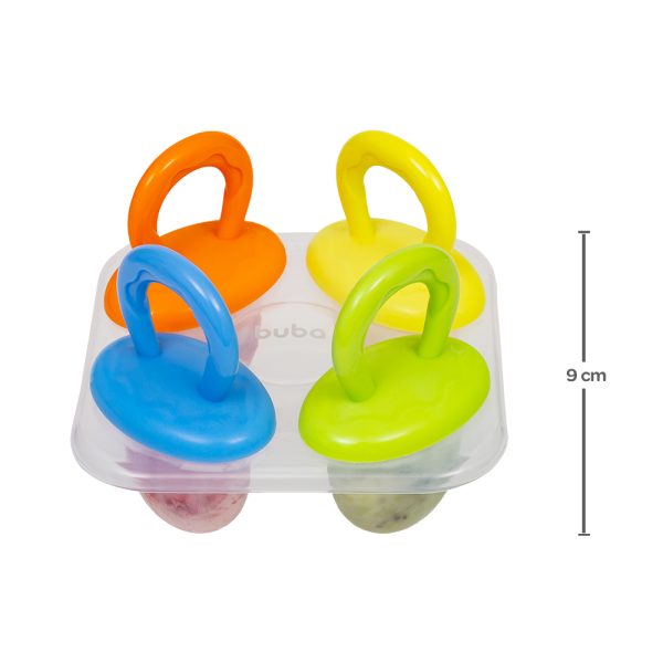 alimentacao bebe com Kit Forma Para Picolé Buba Infantil Bebê Forminha