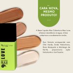 Base líquida maquiagem vegana matte max love com cobertura máxima