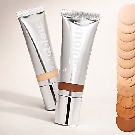 Base líquida maquiagem Oh My Skin 30ml BLOW By RUBY ROSE frasco para uso diário