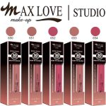 Batom líquido matte nude Max Love do 650 ao 673 com alta durabilidade