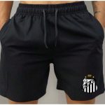 bermuda masculina em tactel para praia, treino, academia e corrida