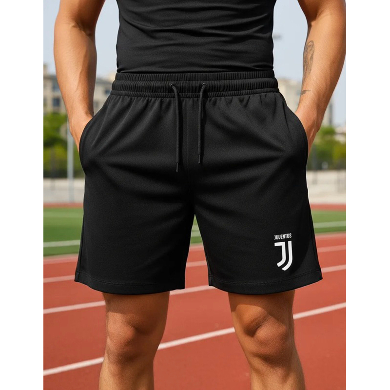 Bermuda masculina tactel time Juventus esportiva confortável para homens