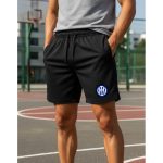 Bermuda masculina tactel Inter de Milão esportiva confortável