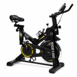 bicicleta ergometrica Spinning Owò Fitness com roda de inércia 13kg para academia em casa