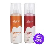 body splash Kit 2 Vibez da Vez com Caramellow Kiss e Cereja Love em frascos da Hinode