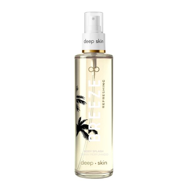 Body splash Breeze Refrescante 250ml Deep Skin com maçã, notas marinhas e sândalo