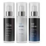 body splash masculino Enigma kit 3 frascos 200ml fragrância amadeirada fresca