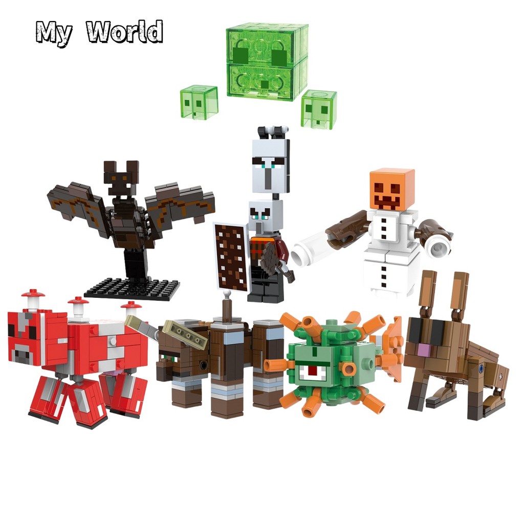 Brinquedo educativo blocos de montar série Meu Mundo para crianças