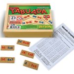 brinquedo infantil Tabuada 54 peças em madeira MDF educativo Jott Play