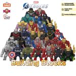 brinquedo infantil blocos de construção super-herói PG846-PG893 para montar