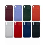 capinha iphone CPCXR Porta Cartão iPhone XR com Tampa de Câmera em preto