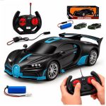 Carrinho de controle remoto esportivo estilo Ferrari Lamborghini Bugatti em alta velocidade
