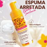 cilios sobrancelha limpos com a Espuma de Limpeza Facial Mágica Beautify