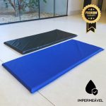 Colchonete academia 90x40x3 cm em espuma macia D23 impermeável para yoga e pilates