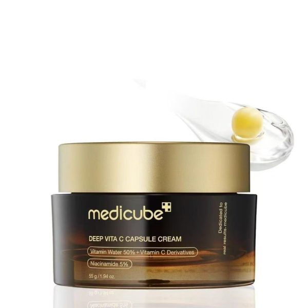 Creme facial Medicube Deep Vita Cápsula 55ml com Vitamina C em embalagem original