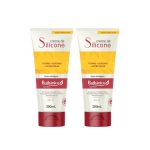 Creme hidratante corporal Kit 2 Silicone 200ml com proteção solar e térmica Bothânico Hair
