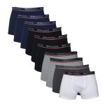 Cueca masculina Kit 10 Boxer Algodão Scalevo em embalagem com 10 unidades